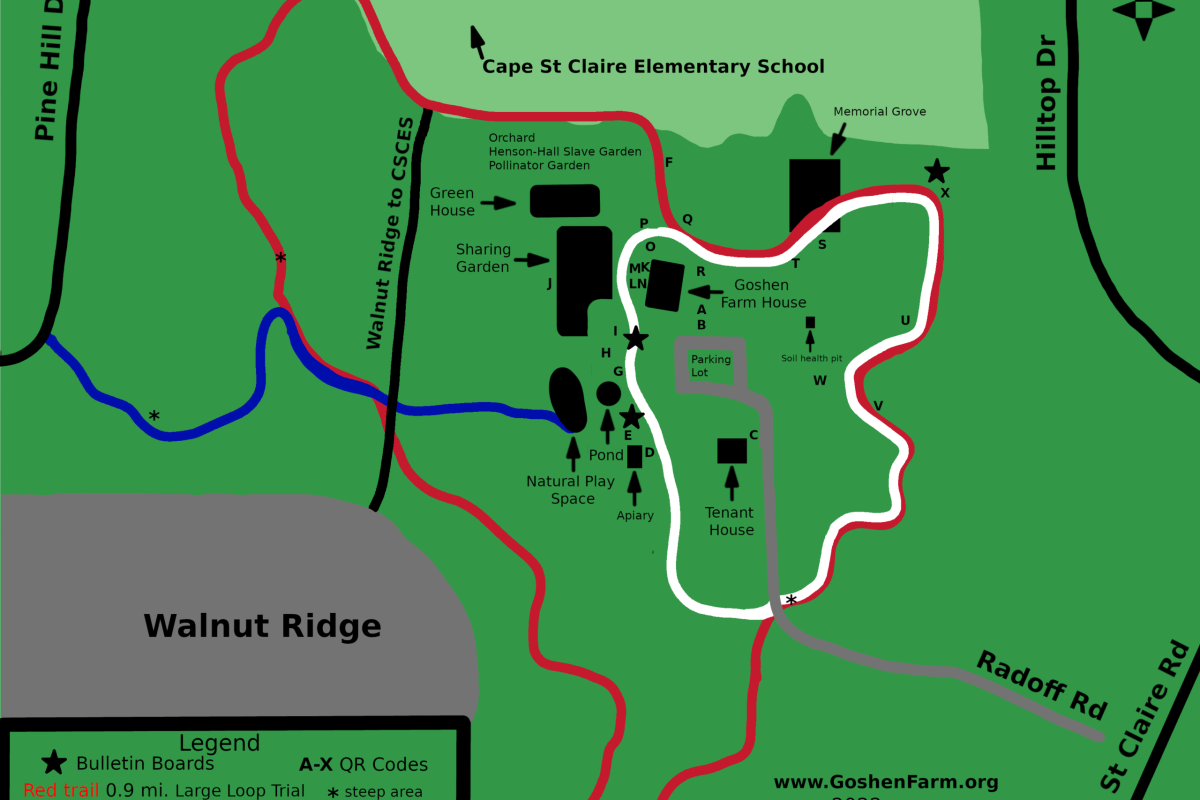 Map of Goshen Farm